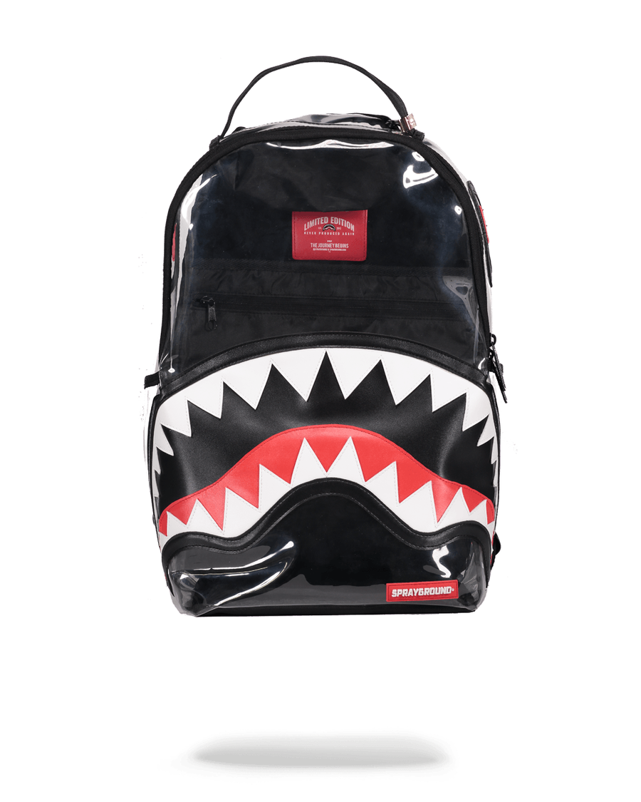 Sprayground 20/20 VISION SHARK CLEAR BACKPACK