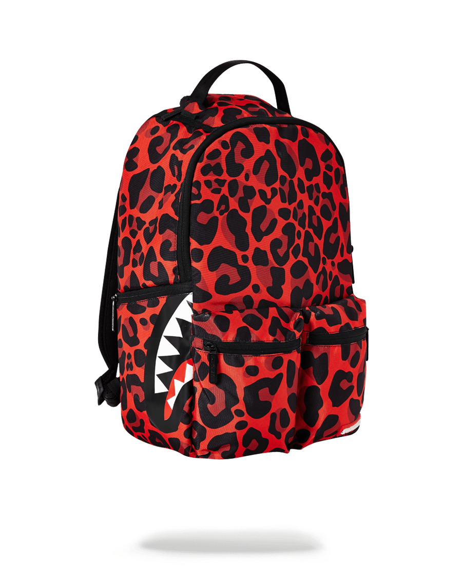 Sprayground RED LEOPARD DOUBLE CARGO