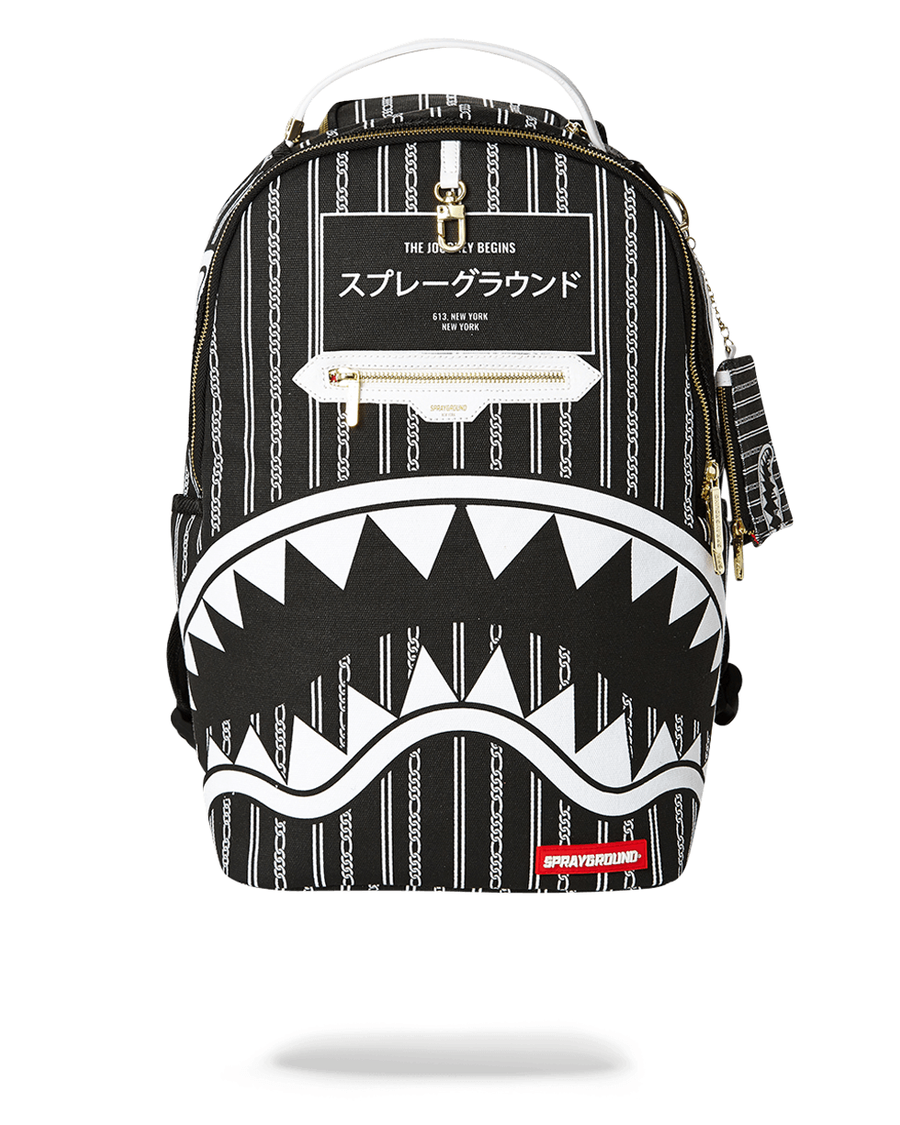 Sprayground REVERSE SHARKS IN PARIS (BLACK)