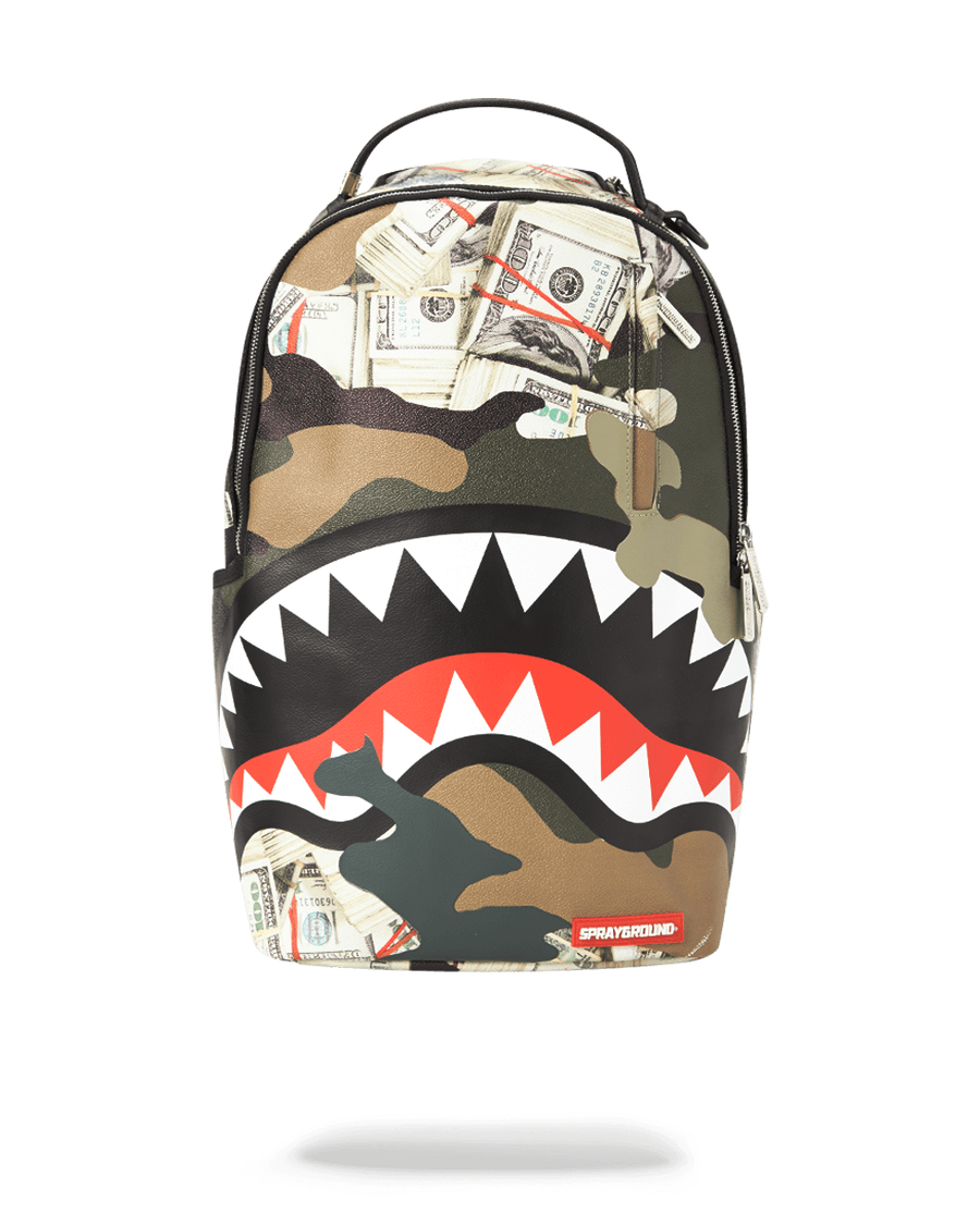 Sprayground CAMO MONEY SHARK