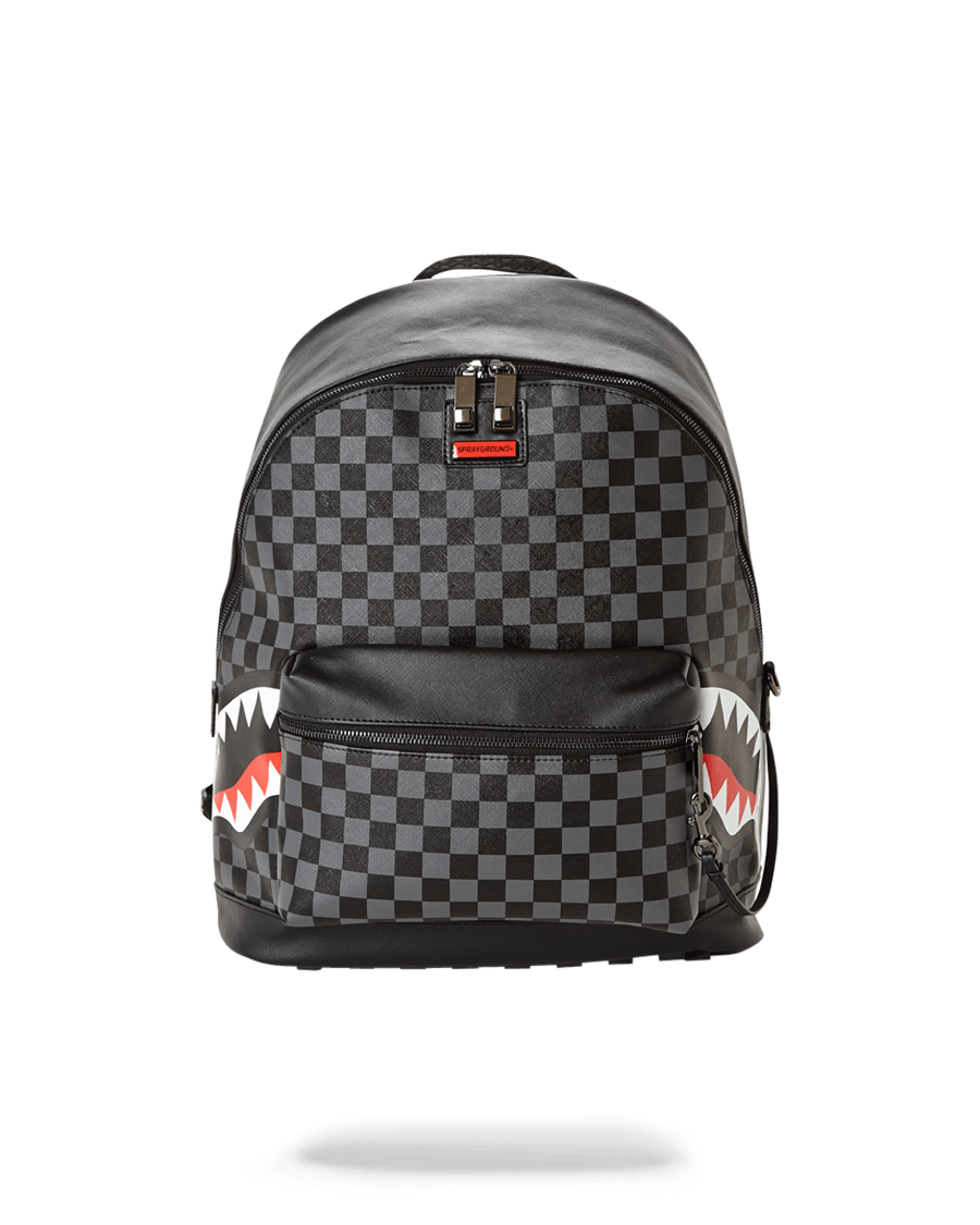 Sprayground SHARKS IN PARIS (BLACK CHECKERED EDITION)