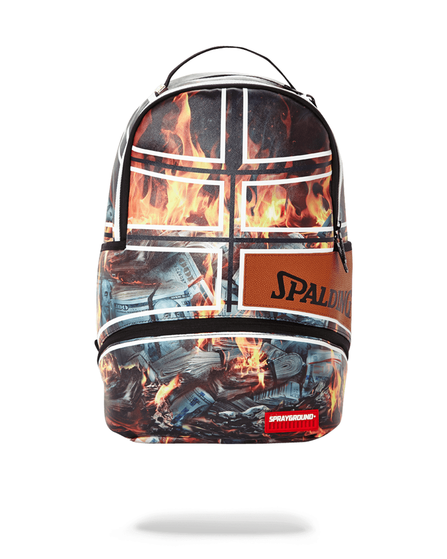 Раница за пари Sprayground Spalding X Sprayground Fire