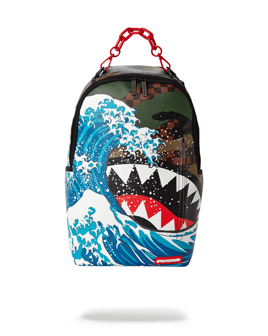 Sprayground CAMOKAWA WAVE SHARK