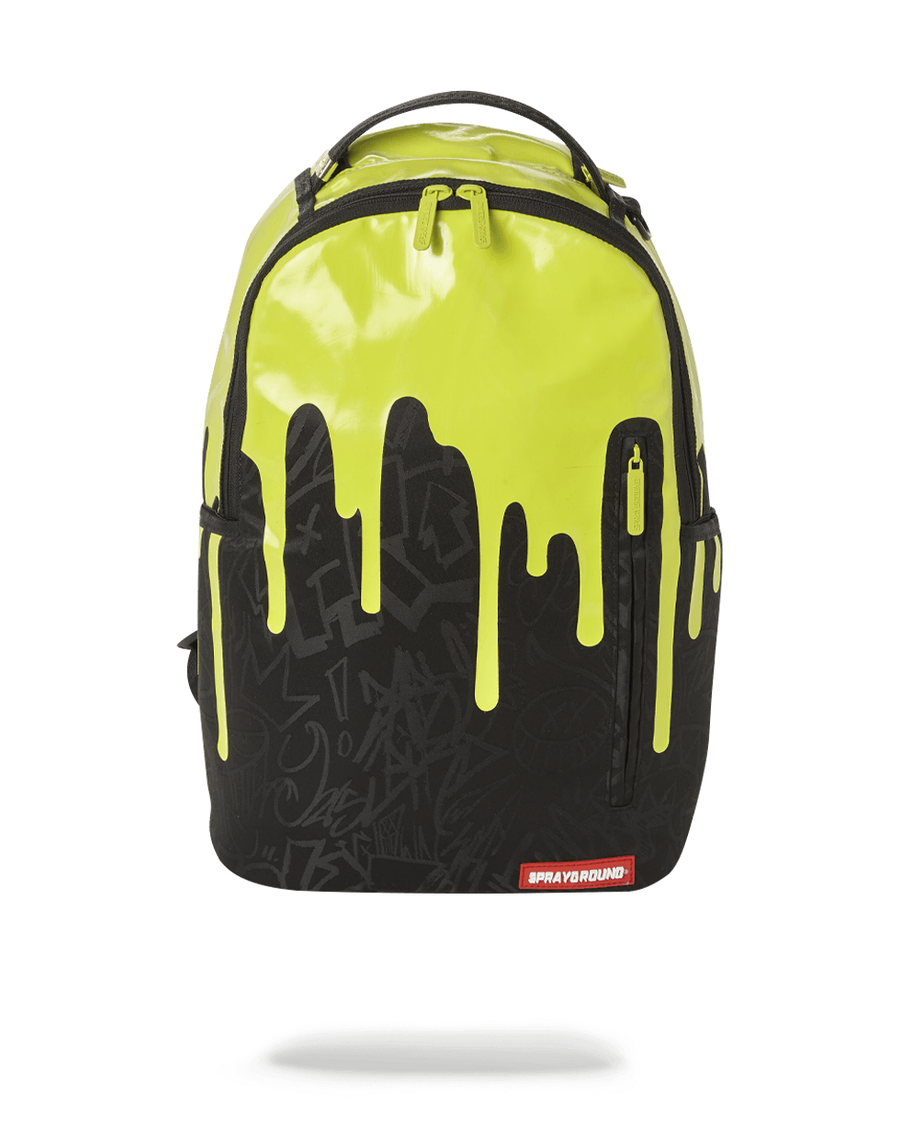 Sprayground GREEN NEON DRIP BACKPACK (ONE OF ONE)