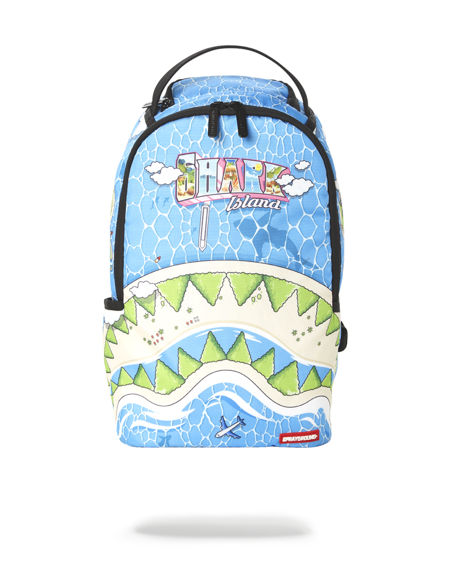 Sprayground MINI WELCOME TO SHARK ISLAND BACKPACK