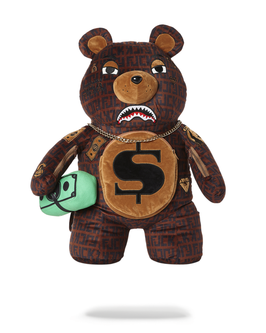 Sprayground Urazil Moneybear Teddybear Batoh