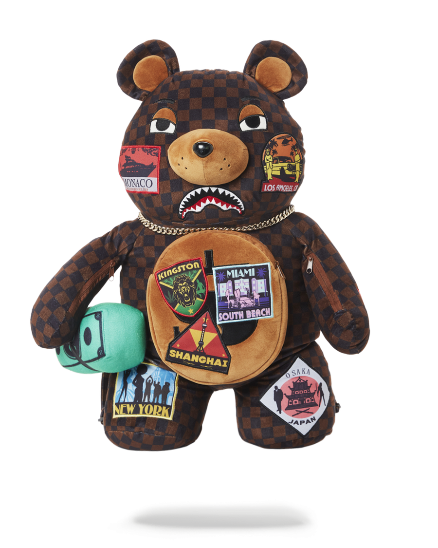 Sprayground GLOBAL MOGUL MONEYBEAR TEDDYBEAR BACKPACK