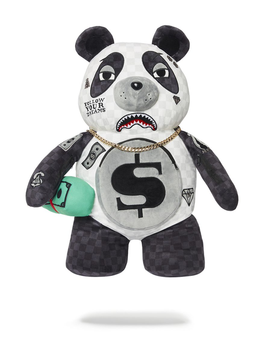 Sprayground MONEYBEAR TEDDYBEAR BACKPACK PANDA PANDA PANDA