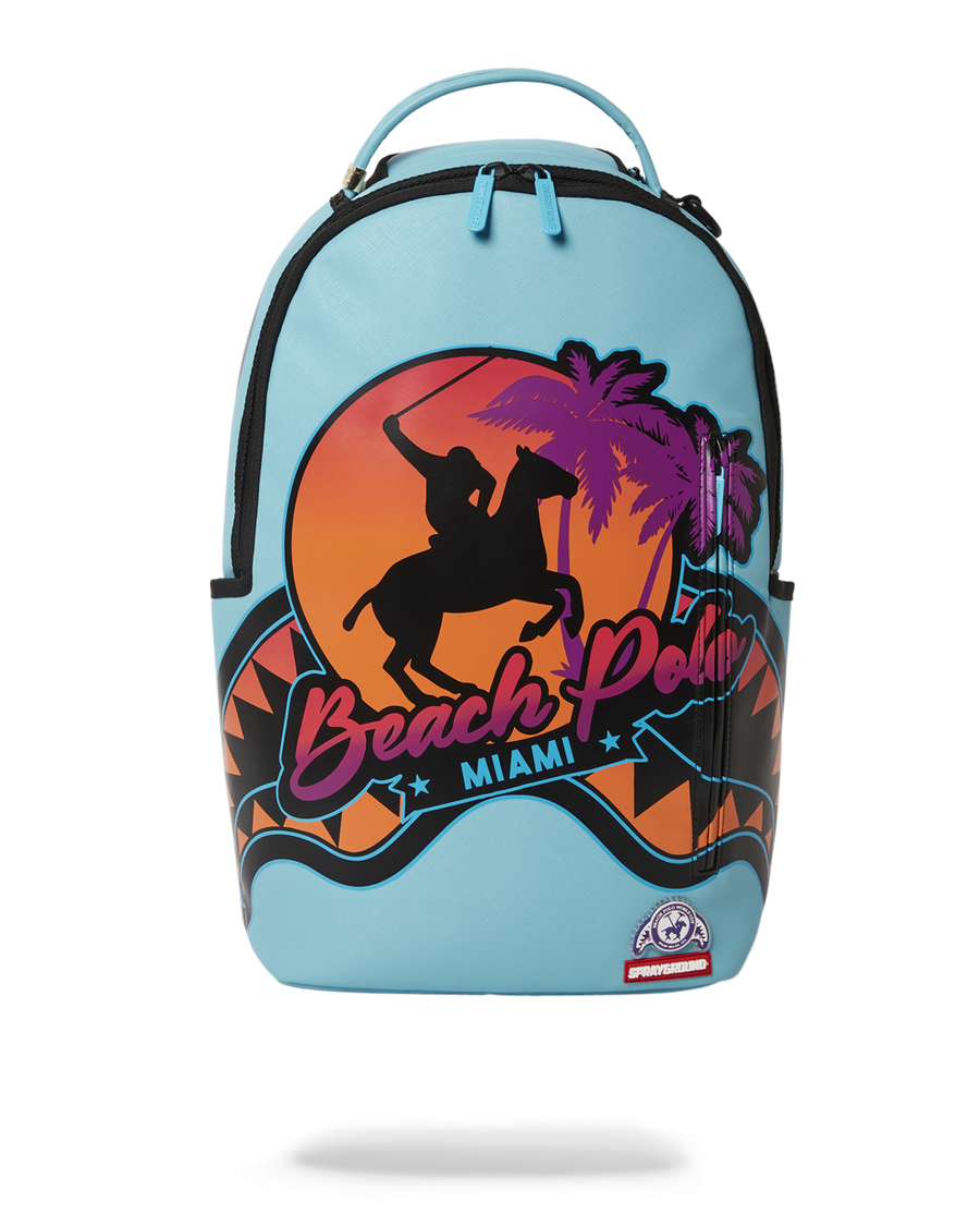 Sprayground MIAMI BEACH POLO COLLAB BACKPACK (DLXV-SKY)