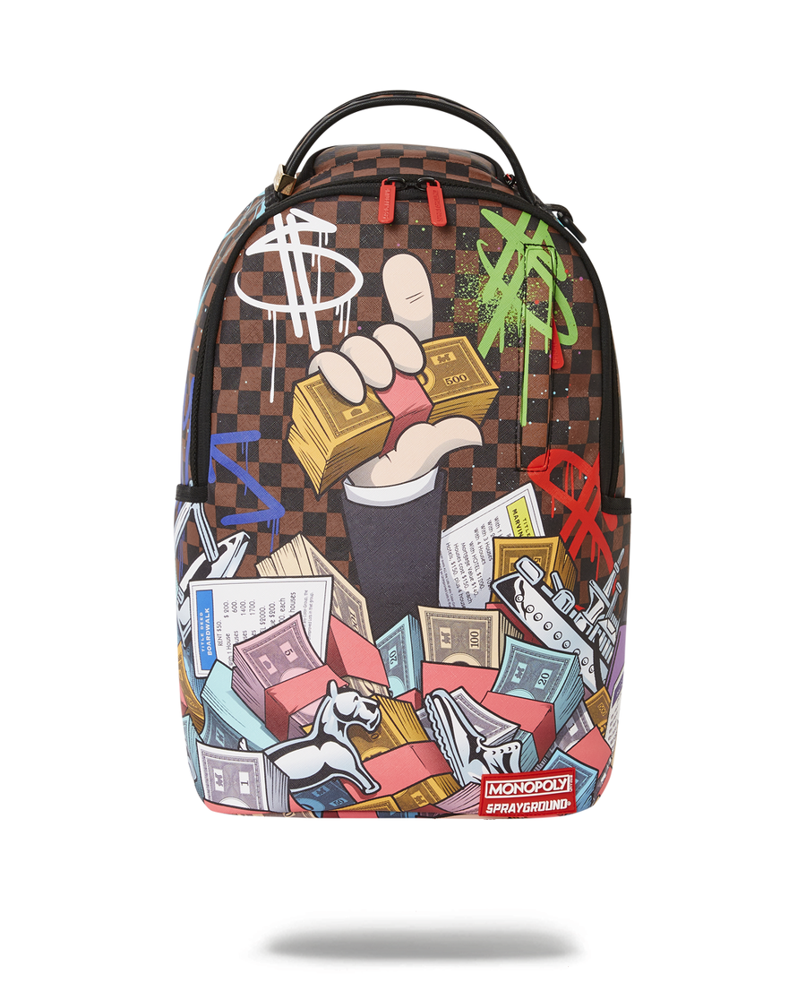 Sprayground MONOPOLY CAN NEVER BE TOO RICH (DLXV)