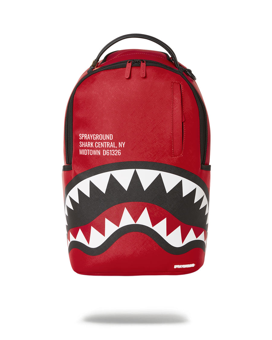 Sprayground SHARK CENTRAL (RED) (DLXV)