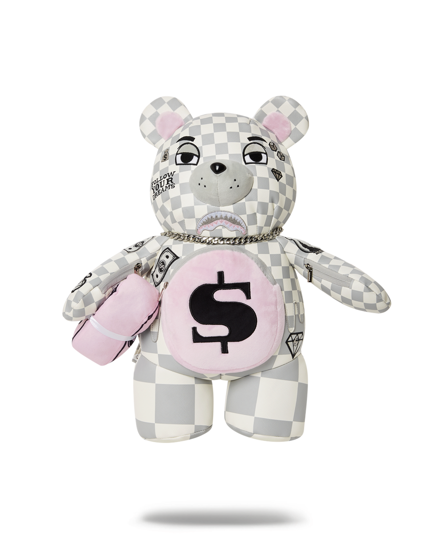 Sprayground XTC LA PALAIS MEDIUM MONEYBEAR TEDDYBEAR BACKPACK