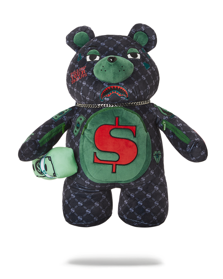 Sprayground DINERO MONEYBEAR TEDDYBEAR BACKPACK