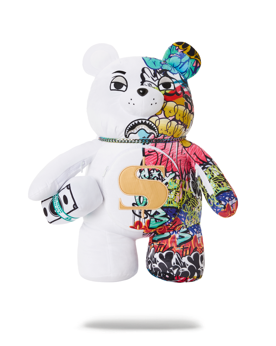 Sprayground HALF GRAFF MONEYBEAR TEDDYBEAR BACKPACK