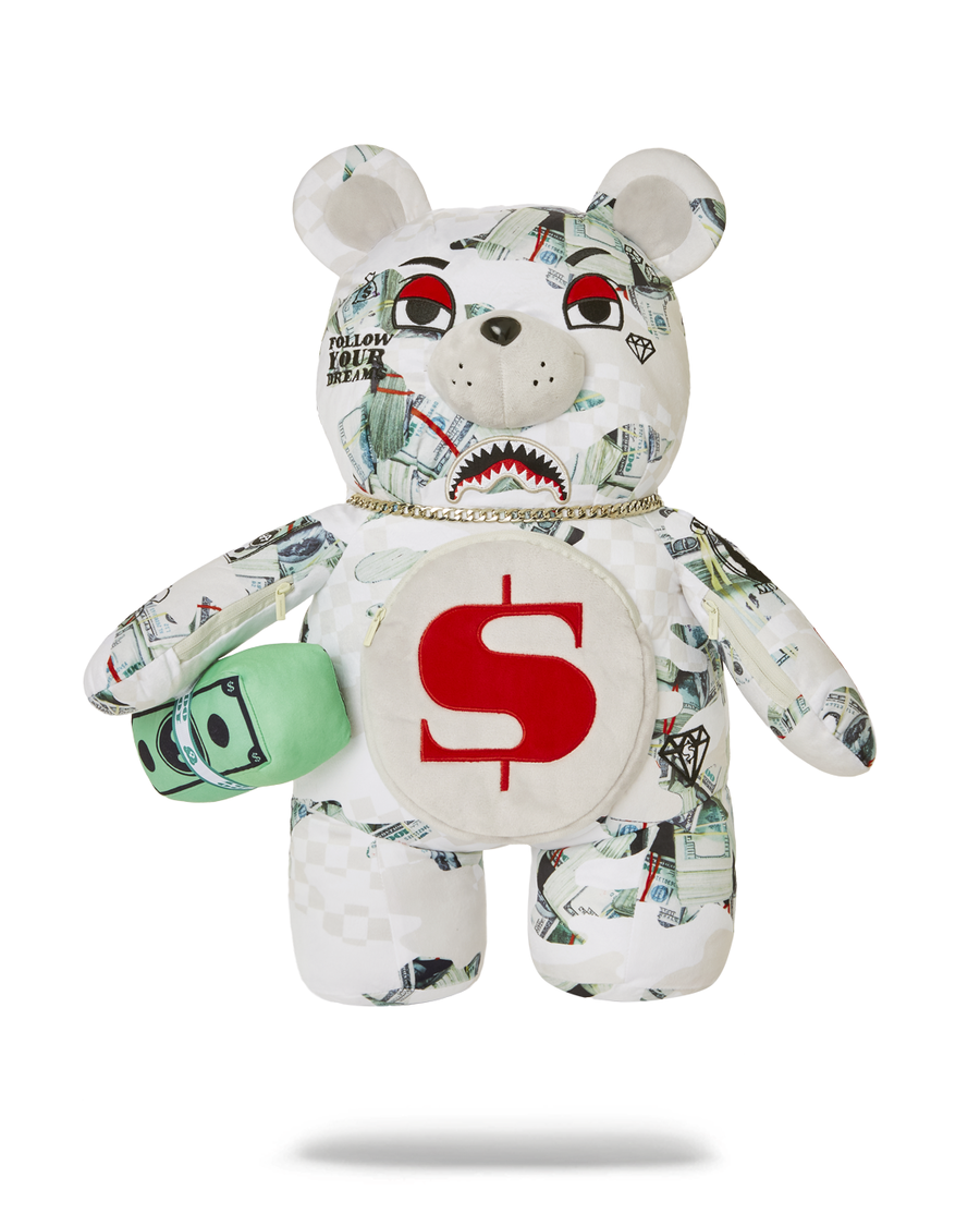 Sprayground FEROCIOU$ MONEYBEAR TEDDYBEAR BACKPACK