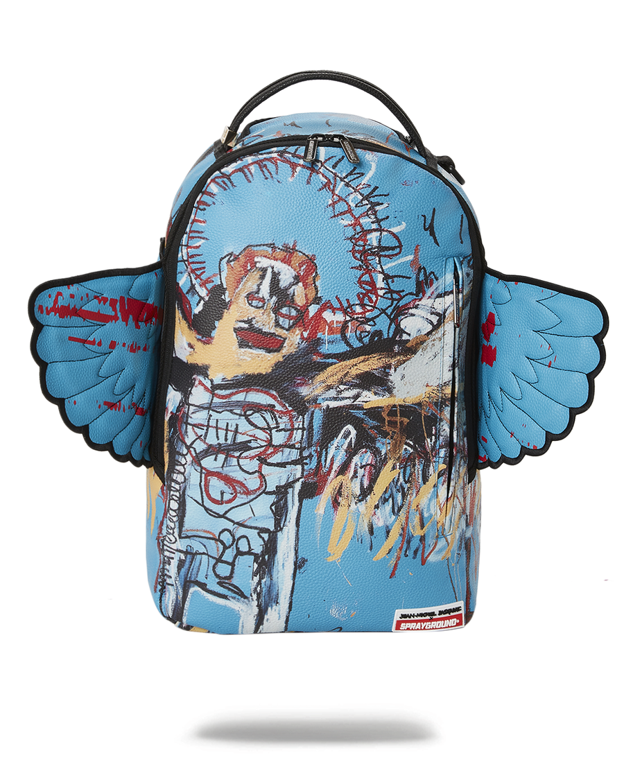 Sprayground OFFICIAL BASQUIAT UNTITLED (FALLEN ANGEL) 1981 WING BACKPACK (DLXV)