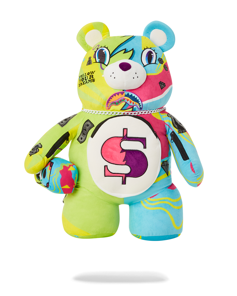 Sprayground SUPER WEIRD MONEYBEAR TEDDYBEAR BACKPACK