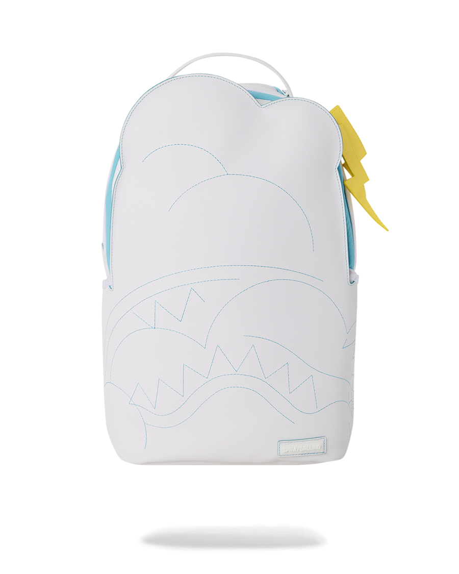 Sprayground CLOUDY WITH A CHANCE OF SHARK BACKPACK (DLXV)