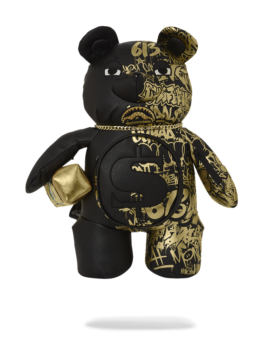 Sprayground HALF GRAFF GLIDE MONEYBEAR TEDDYBEAR BACKPACK