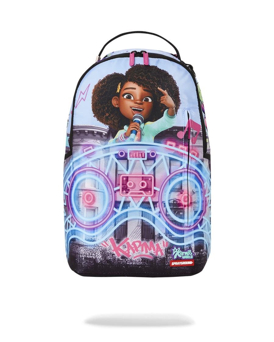 Sprayground KARMA'S WORLD TURN UP THE VOLUME BACKPACK