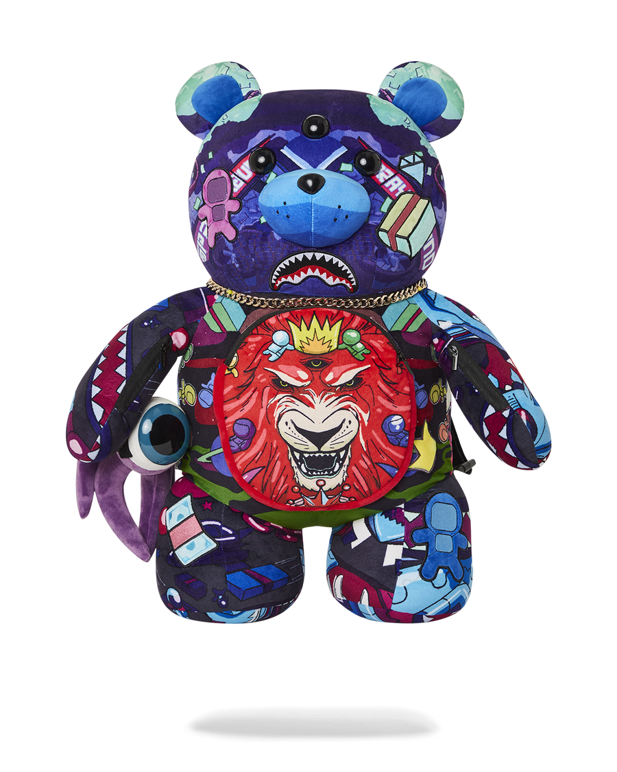 Sprayground Astro Twilight Moneybear Teddybear Batoh