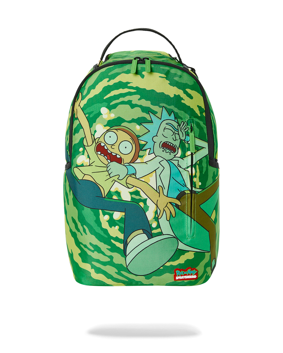 Sprayground RICK & MORTY PORTAL SHARK BACKPACK