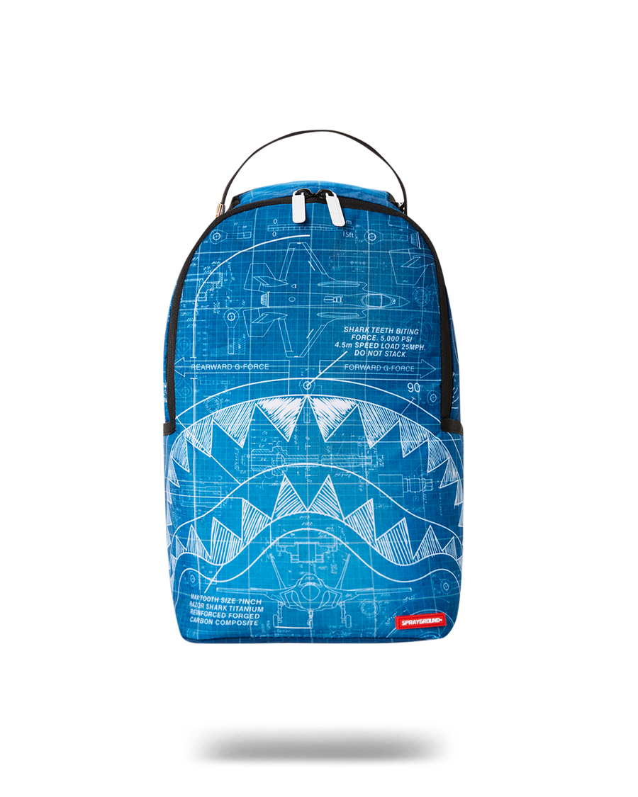 Sprayground MINI SCHEMATICS SHARK BACKPACK