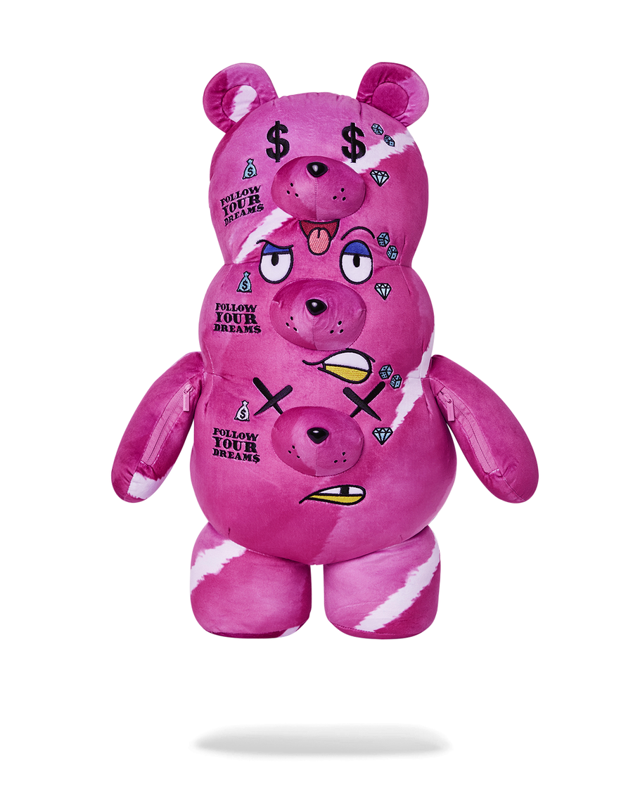 Sprayground THE 3 HEADED BEAR PLUSH TEDDYBEAR BACKPACK