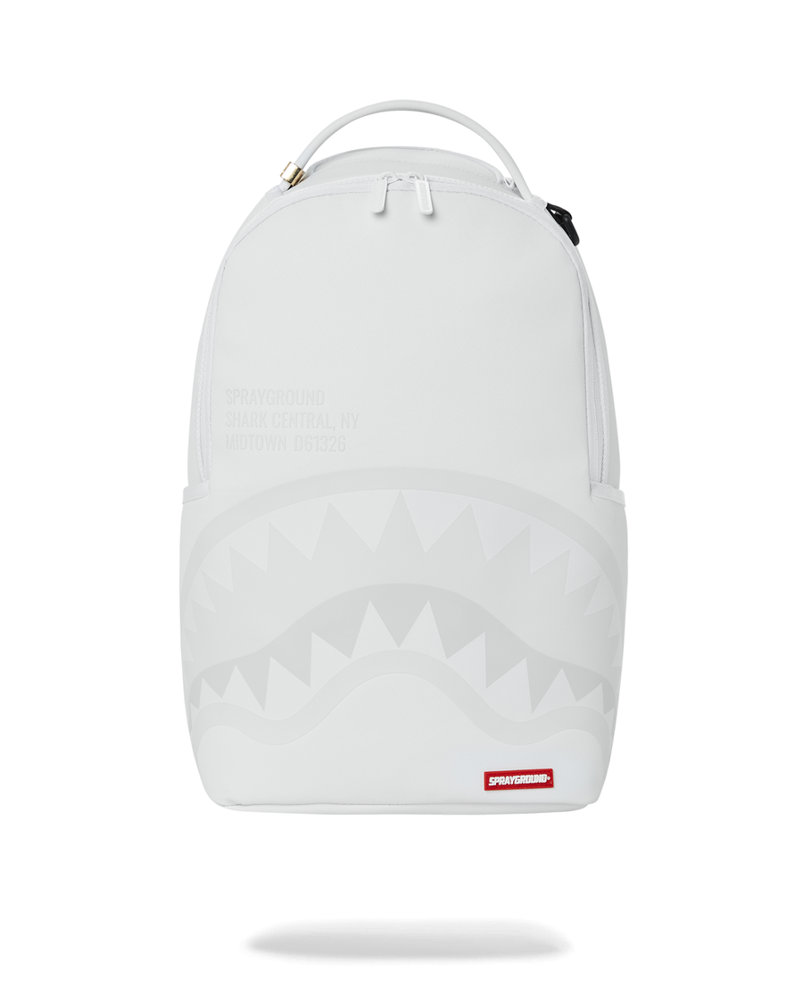 Sprayground SHARK CENTRAL BACKPACK WHT/WHT (DLXV)