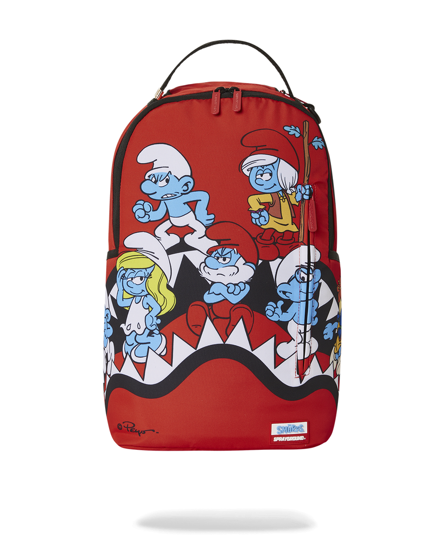 Sprayground SMURFS SHARK BOUNCE BACKPACK