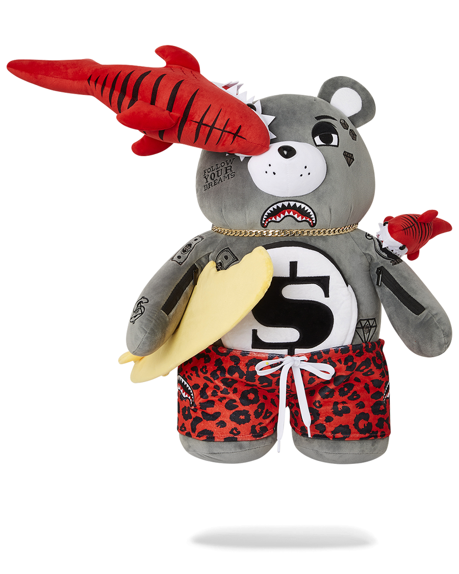 Sprayground SHARK FRIENDS MONEYBEAR TEDDYBEAR BACKPACK