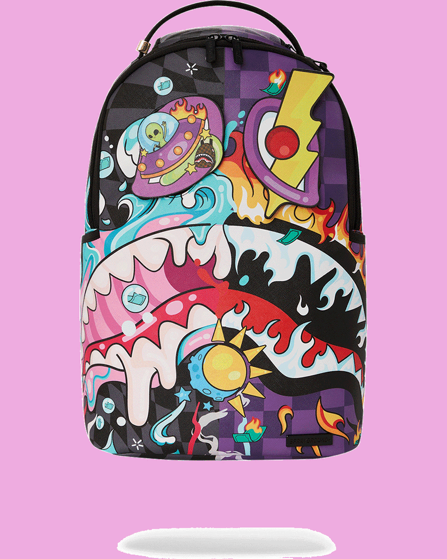 Sprayground MAD SCIENTIST (6 REMOVABLE EYES) BACKPACK