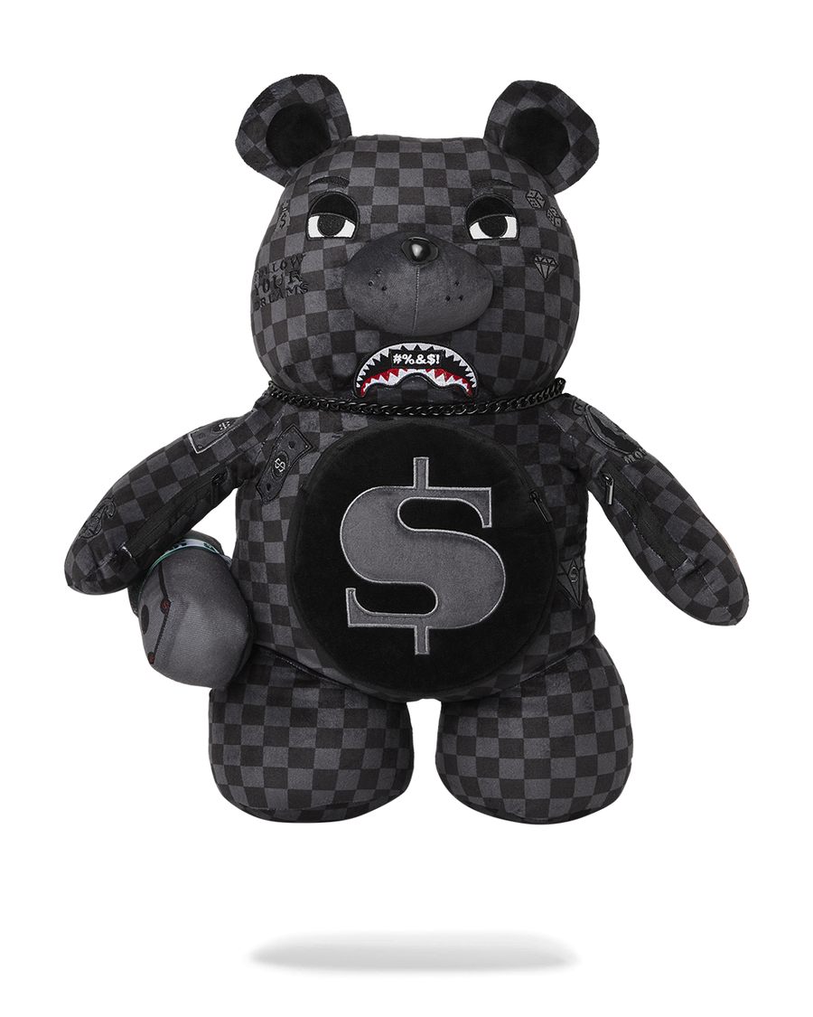 Sprayground 'WHAT THE BEEP' SHARK MONEYBEAR TEDDYBEAR BACKPACK