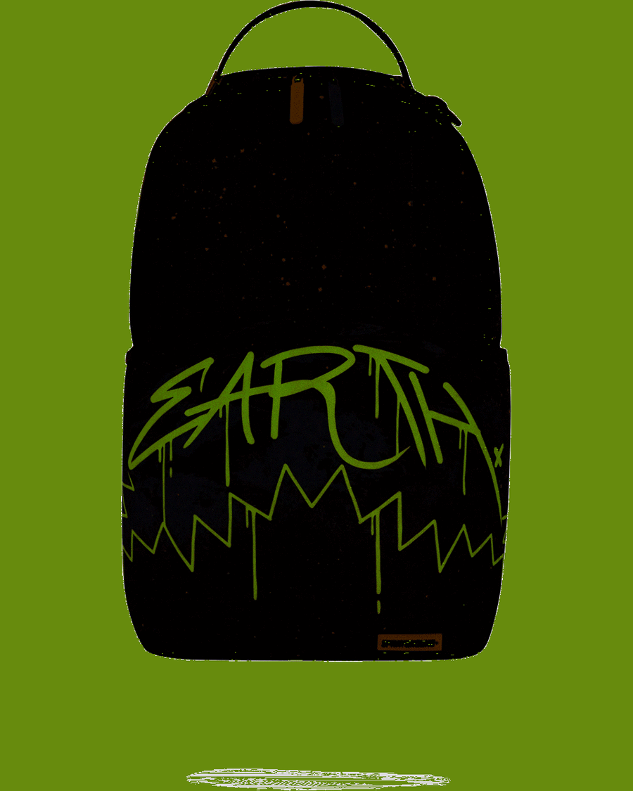 Sprayground EARTH DAY EVERY DAY GLOW SHARK BACKPACK