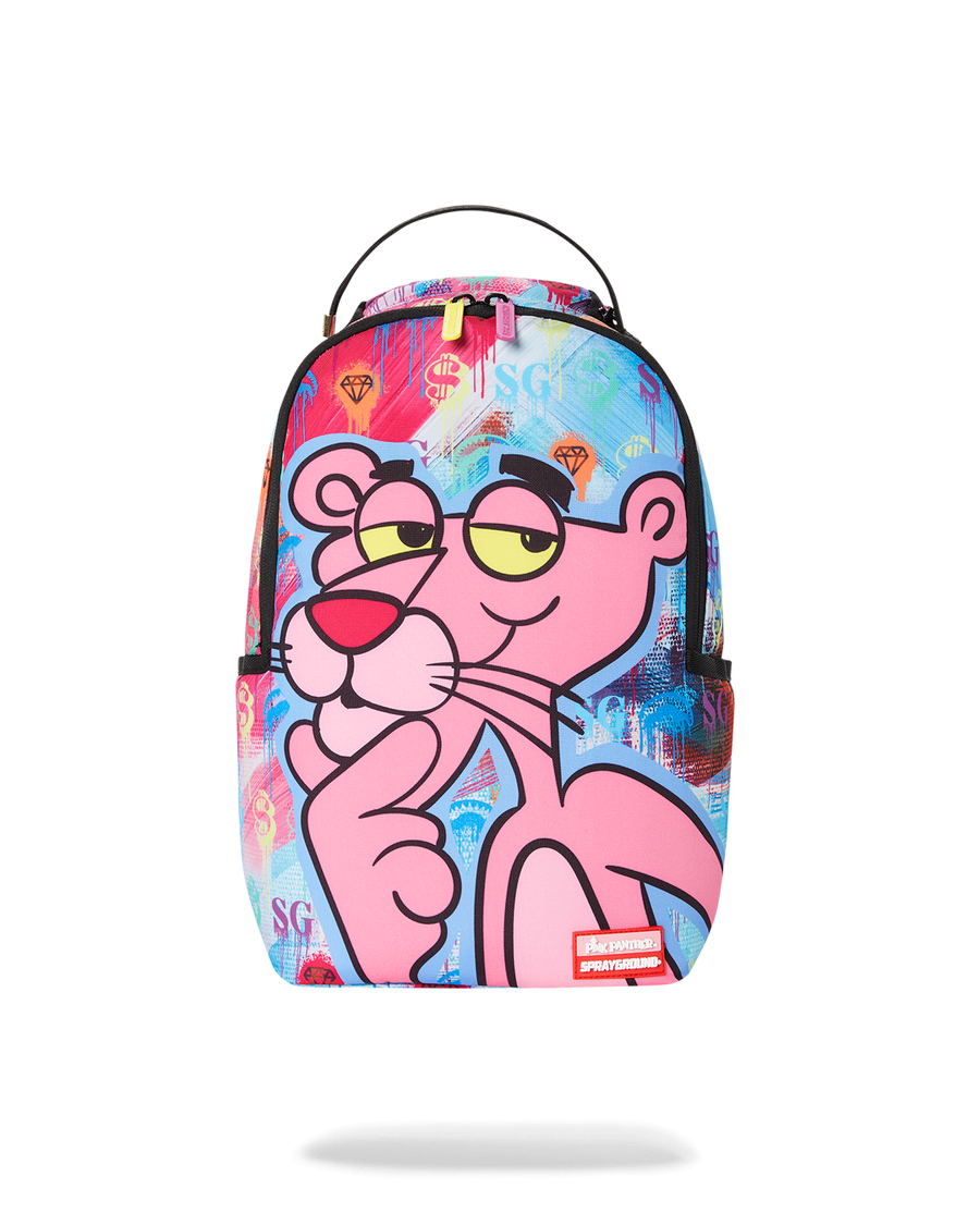 Sprayground SMALL BACKPACK: PINK PANTHER ART CLASS