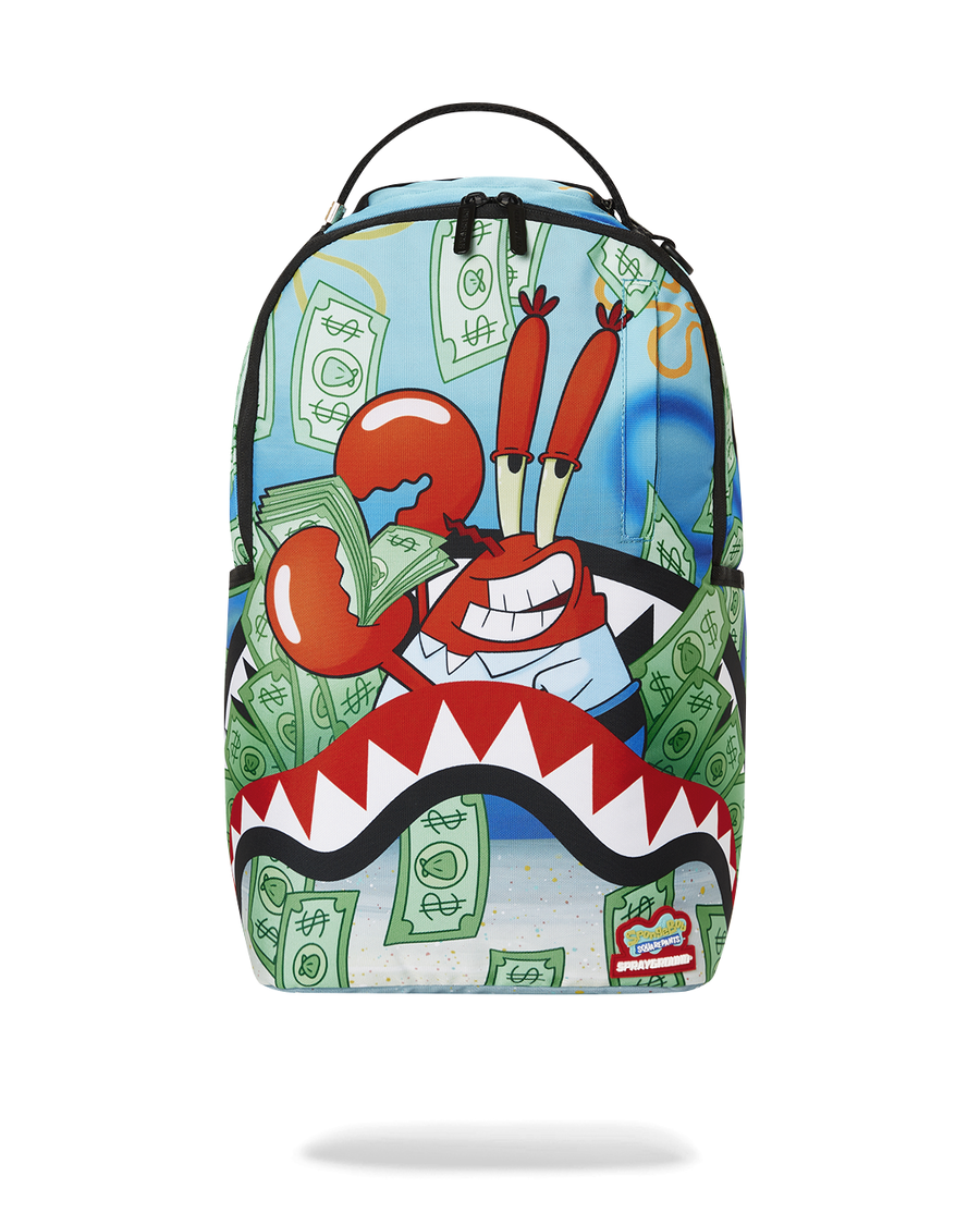 Sprayground MR. KRABS ACCOUNTS PAYABLE DLXSR BACKPACK