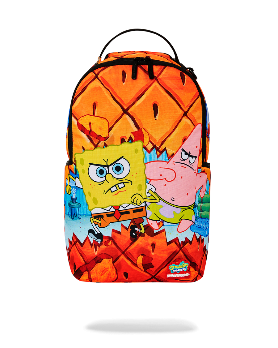 Sprayground DON'T MESS WITH THE SPONGEBOB DLXSR BACKPACK