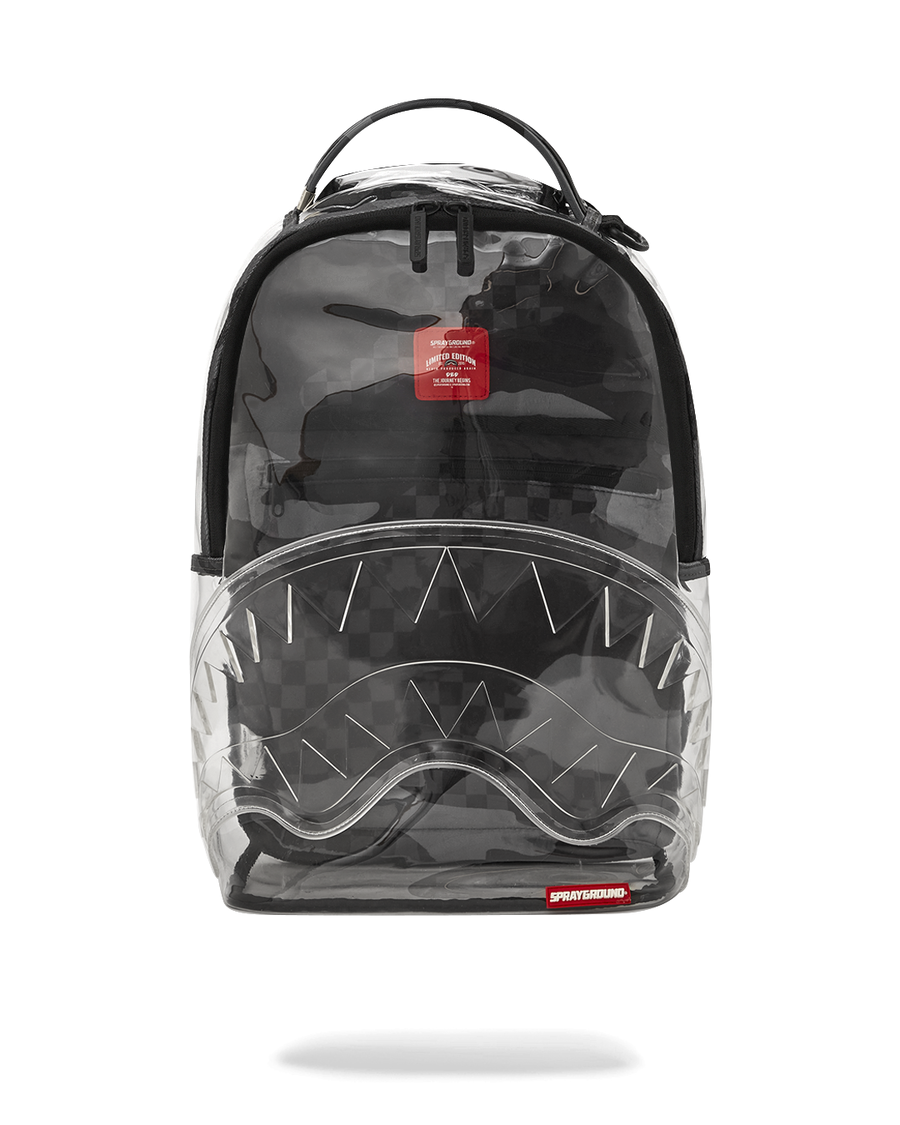 Sprayground CLEAR AS NIGHT - CLEAR DLX BACKPACK