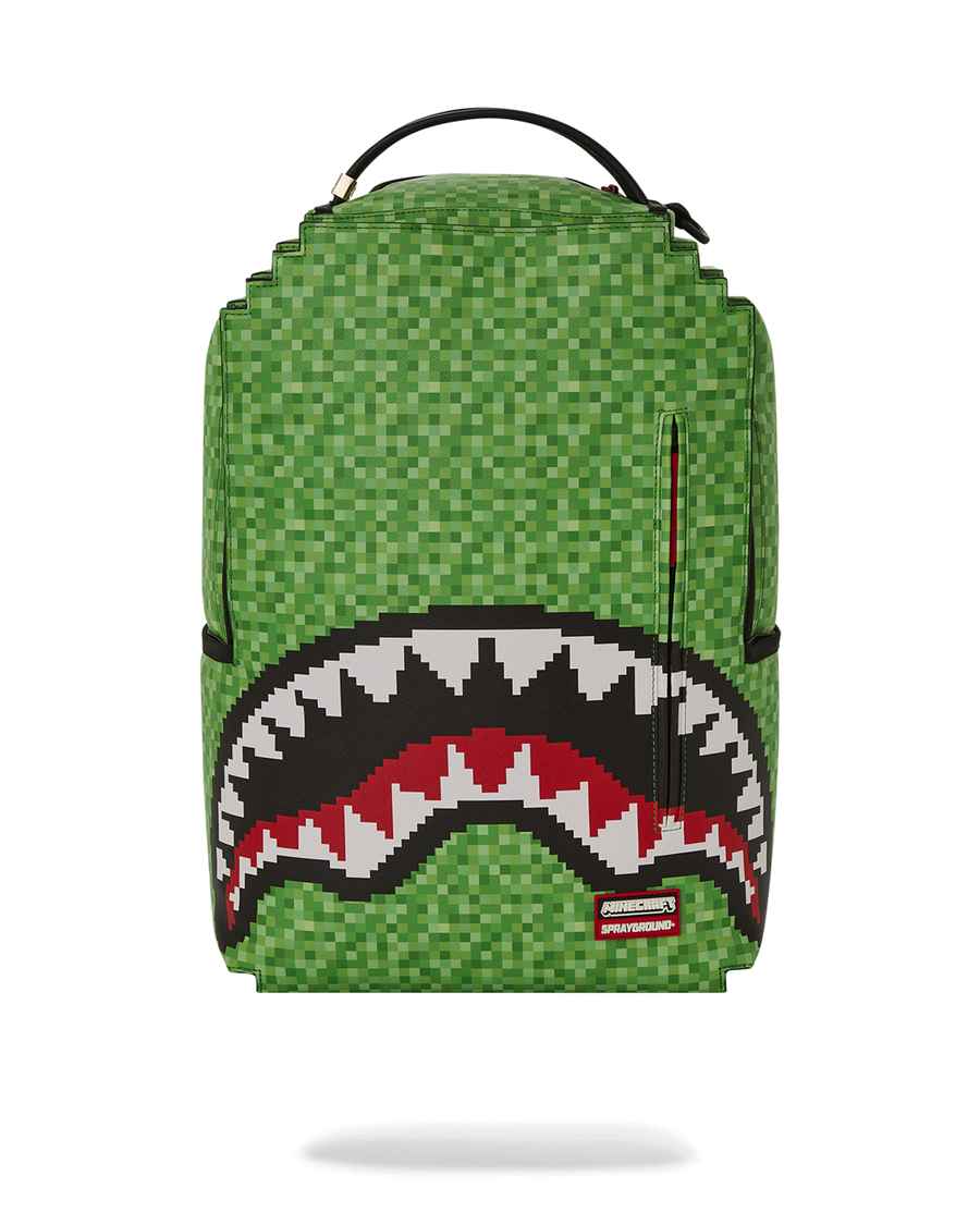 Sprayground MINECRAFT CREEPER SHARK BACKPACK