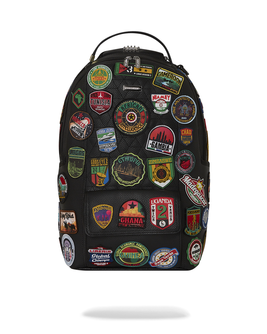 Sprayground A.I. THE 54 (PATCHES OF AFRICA) CARGO BACKPACK