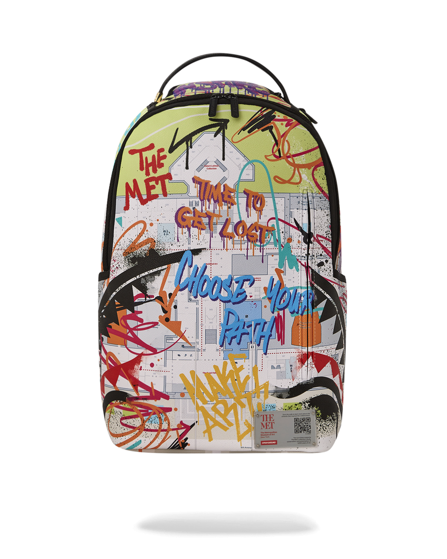 Sprayground THE MET MAP CHOOSE YOUR PATH BACKPACK