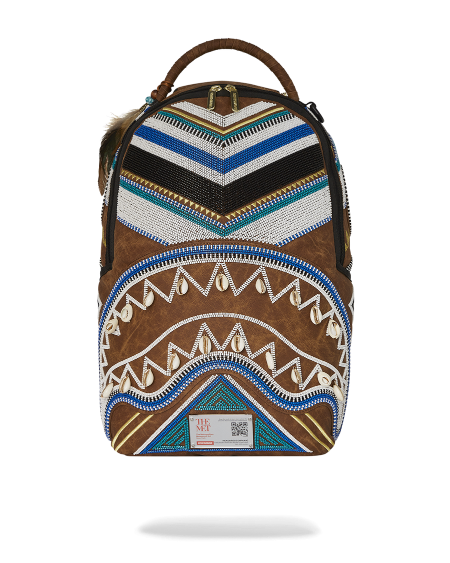 Sprayground THE MET KUBA KINGDOM HEADDRESS BACKPACK