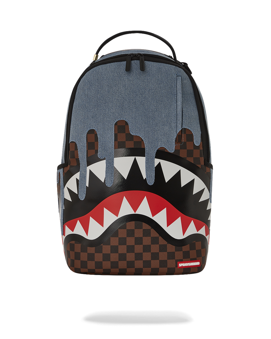 Sprayground FABRIC HOUSE SHARK DRIP BACKPACK