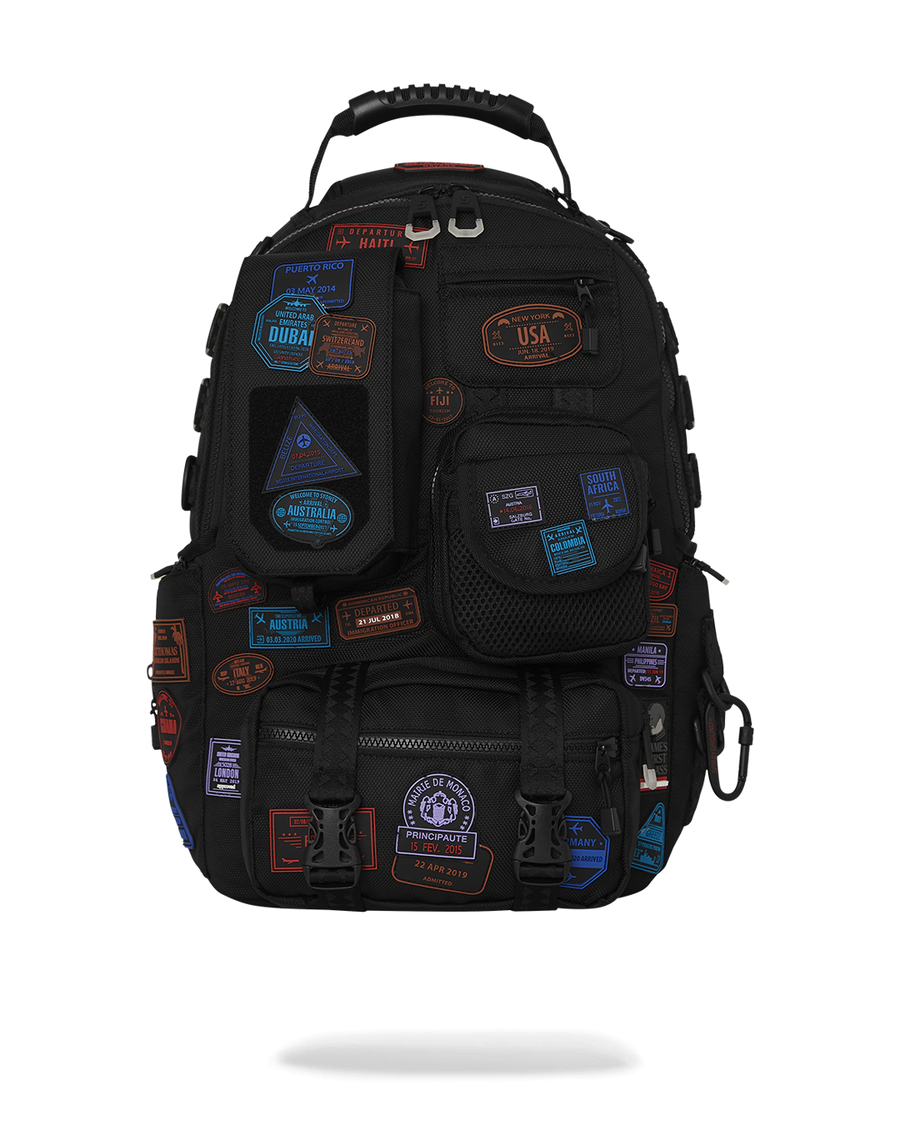 Sprayground JAMES FIRST CLASS I GOT THESE STAMPS BACKPACK