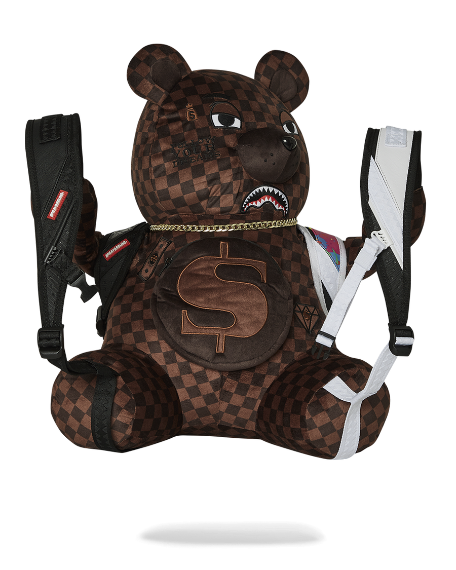 Sprayground BEAR WEARING BACKPACK AS A BACKPACK