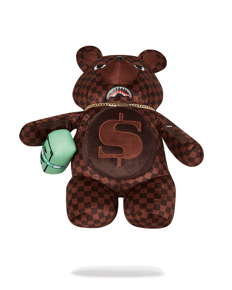 Sprayground LENTICULAR EFFECTS MONEYBEAR TEDDYBEAR BACKPACK