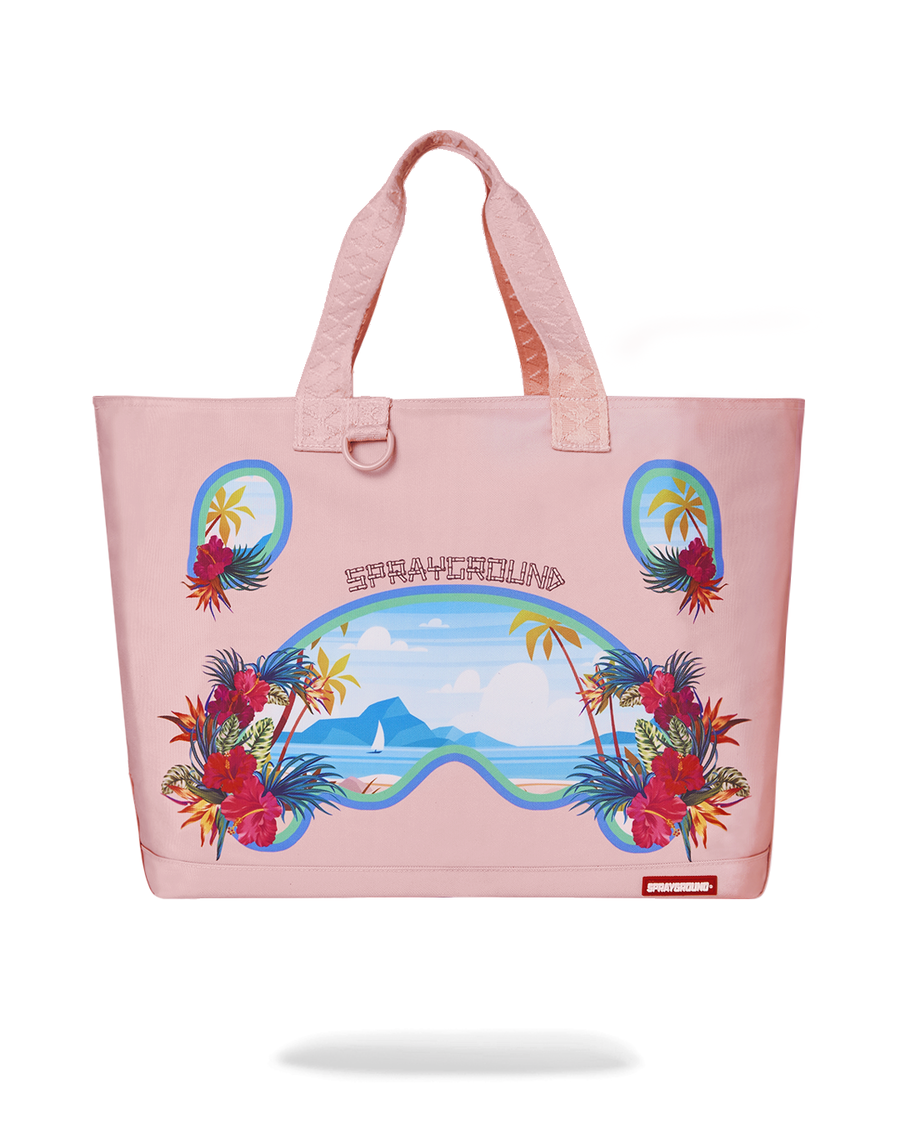 Sprayground BORA BORA SHARK ISLAND VILLA BEACH TOTE