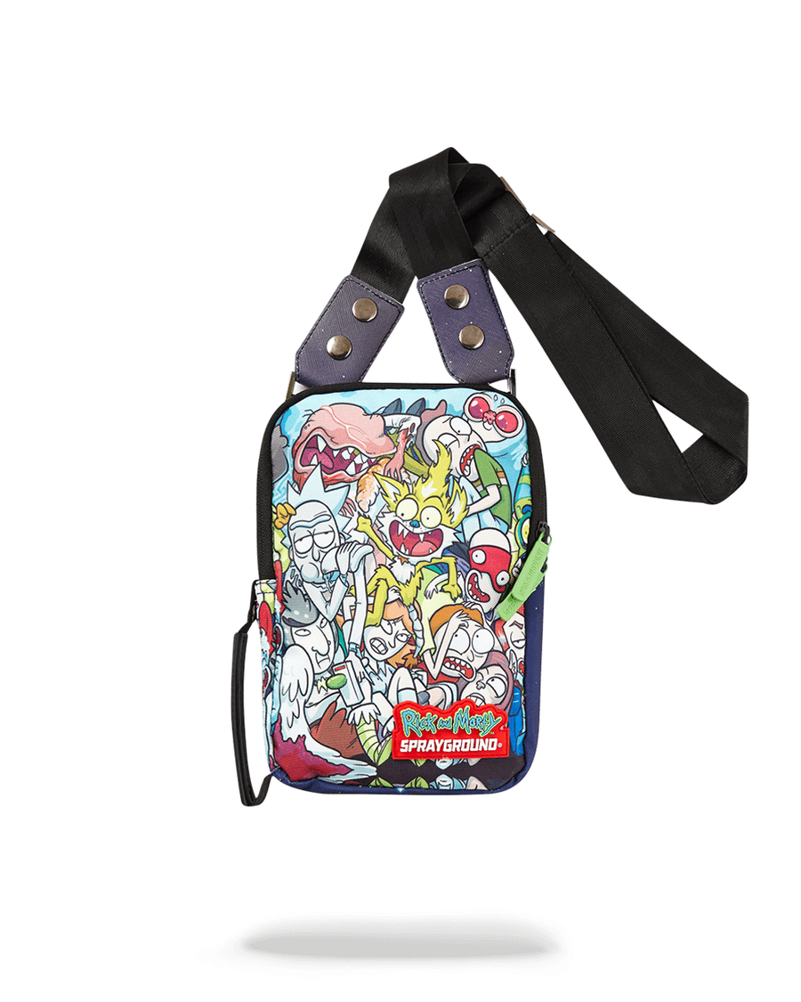 Sprayground RICK & MORTY CRAMMED SLING