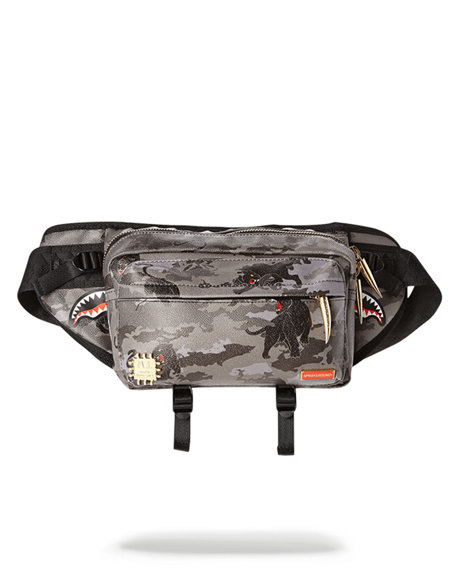 Sprayground BLACK PANTHERA CAMO CROSSBODY