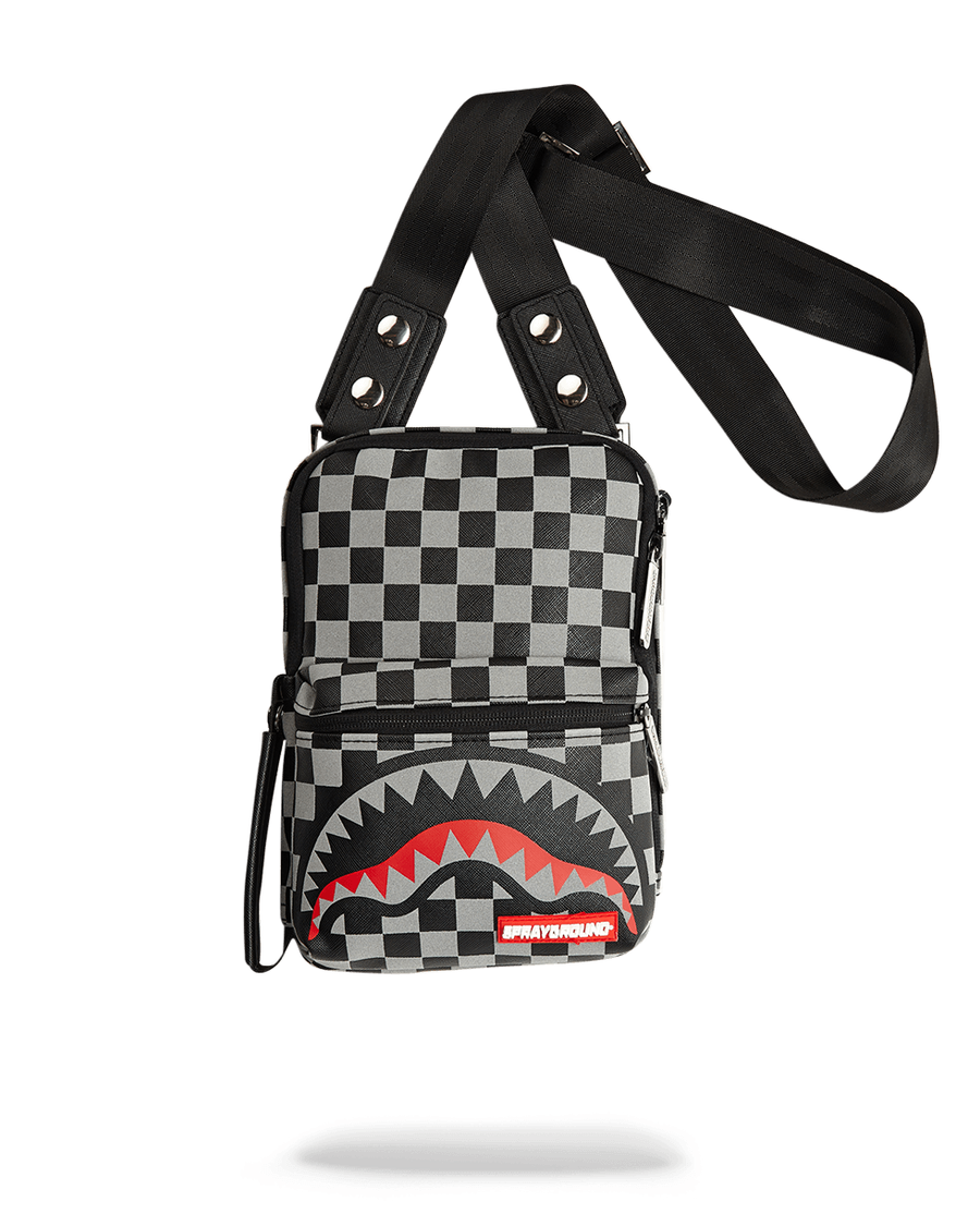 Sprayground REFLECTIVE SHARKS IN PARIS SLING